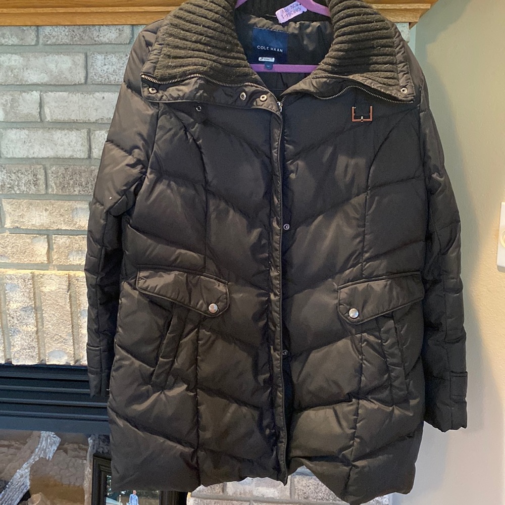 Cole Haan down puffer winter coat XL